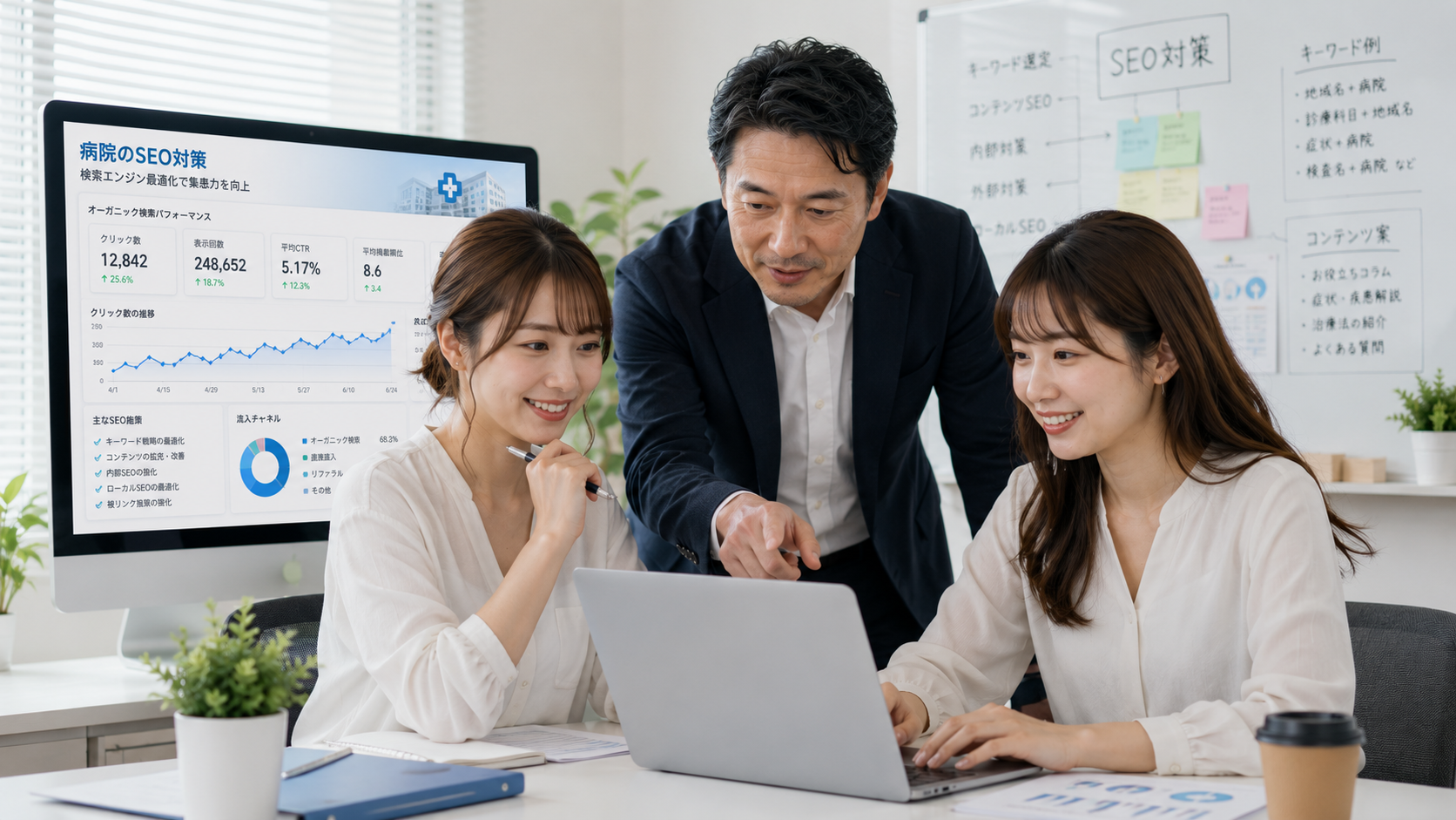 1　信頼とスピードで、ホームページ運営を支える、
公共団体様・一般企業様・病院様の ホームページ更新・管理のパートナー、
迅速対応 最短10分、
安心サポート 無料相談、
20年以上の 確かな実績、
2　20年以上の実績、
お客様の信頼に支えられ、20年以上にわたり
多くのホームページをサポートしてきました。
対応実績 1,000件＋ 病院・企業・公共団体　
継続率 98％ 長期的にご支持、
運用年数 20年以上 2003年～現在。
・多数の病院・クリニック・医療機関様のサイトを運用、
・公共団体・自治体・教育機関のサイト運用実績多数、
・民間企業・団体のコーポレートサイト運用サポート、
3　サービス内容
ホームページの更新・管理をワンストップでサポート
■ 更新・管理業務 テキスト・画像・お知らせ等の更新作業を代行
■ CMS対応 特殊CMS・独自CMSにも柔軟に対応
■ サポート・相談 運営や改善のご相談にも丁寧に対応
■ セキュリティ管理 安全・安心なサイト運営をサポート
■ 定期チェック・改善提案 アクセス解析や改善提案で集客力アップ
4　更新スピード・対応体制
迅速な対応で、重要な情報をいち早く発信します。
対応スピード（目安）
通常更新 5時間以内 （内容により1～5日程度）
緊急更新 2時間以内 （最優先で対応）
緊急時は最優先で対応！ 10分～2時間以内で反映します
平日 10:00-18:00 土日祝日休 ※ただし、緊急の場合は24時間対応します。
※通常更新は内容により1～5日程度かかる場合があります。
緊急案件は最優先で対応します。
5　導入事例
多くの病院・企業・公共団体様にご利用いただいています。
■ A総合病院 様 お知らせ更新や診療科情報の更新を迅速に対応。
緊急時のコロナ関連情報も最短30分以内に反映。
■ B市役所 様 災害時の緊急情報を即時発信。
東日本大震災時には30分以内で更新対応。
■ C株式会社 様 コーポレートサイトの更新・管理を一括サポート。
担当者様の負担を大幅に削減。
【お客様の声】 「更新のスピードが速く、いつも安心してお任せできます。」
（病院 広報ご担当者様）
「緊急時の対応力に非常に助けられました。」 （自治体ご担当者様）
6　他社比較
スピード・対応力・サポート力で選ばれています。
項目　　　　当社　　　　　　　　　　　 A社　　　 B社
通常更新スピード　　10分～5時間以内　　　　　 1～3日　　 1～5日
緊急更新スピード　　10分～2時間以内　　　　　 半日～1日　対応不可
（最優先対応） CMS対応力　　　　　特殊・独自CMSにも対応　　　一部対応　 対応不可
無料相談・サポート　無料で対応　　　　　　　　 有料オプション　対応なし災害時の実績、東日本大震災時30分以内に更新　実績なし、他社は実績なし。
7　サポート・コンサルティング

運営の「困った！」を解決し、成果につなげます。
■ 無料相談 ホームページ運営の疑問やお悩みに無料でお応えします。

■ 改善提案 アクセス解析やユーザー目線での改善提案を実施。
■ 集客・SEOサポート 検索エンジンに強いサイト作りをサポート。
■ 運用サポート 更新ルールの作成や運用フローの最適化を支援。
8　お問い合わせ
お気軽にご相談ください、迅速に対応いたします。
電話 050-3704-1078 （平日 10:00-18:00 土日祝日休）
メール info@mira90.jp （24時間受付・緊急時は優先対応）
Web https://mira90.jp
お客様の大切な情報を、 正確・迅速・安全にお届けします。
まずはお気軽にご連絡ください！
